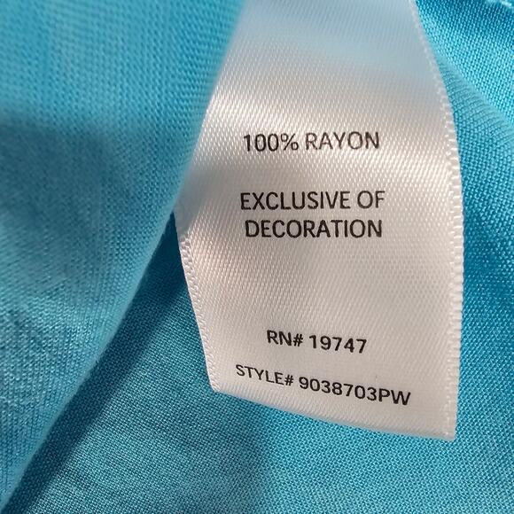 The Pioneer Woman Sz XXL Embroirered BOHO Festival Lace Ruffle Peplum Blouse - Picture 11 of 12